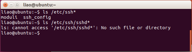 查看SSH安装状态